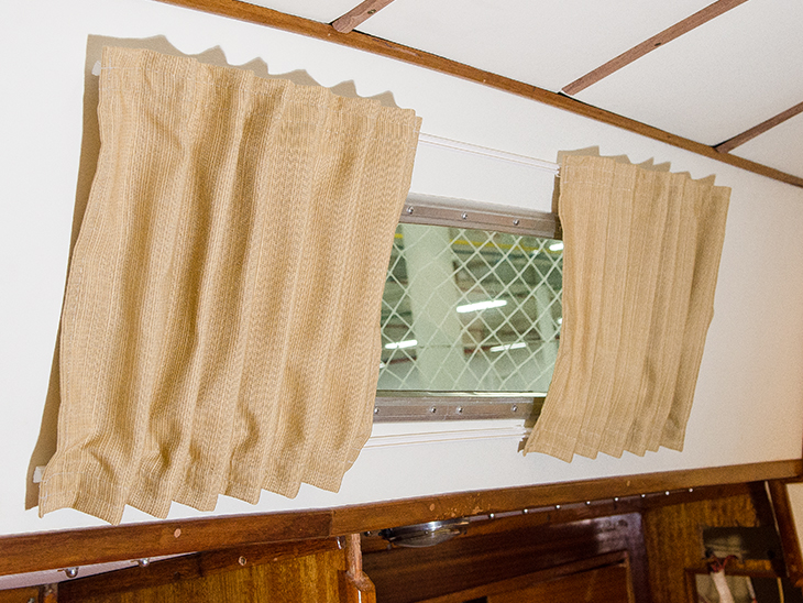 DIY Boat Cabin Curtains
